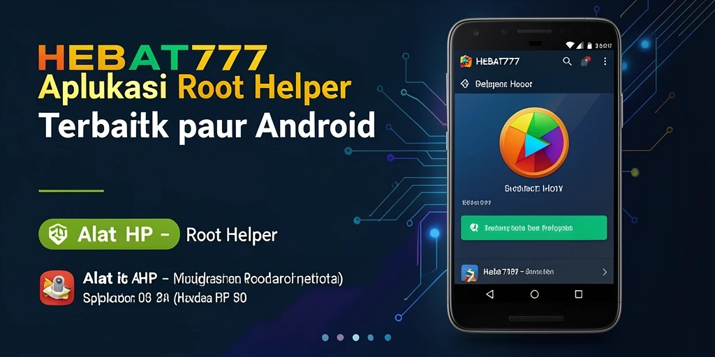Tampilan antarmuka aplikasi HEBAT777 yang user-friendly dan fungsional.