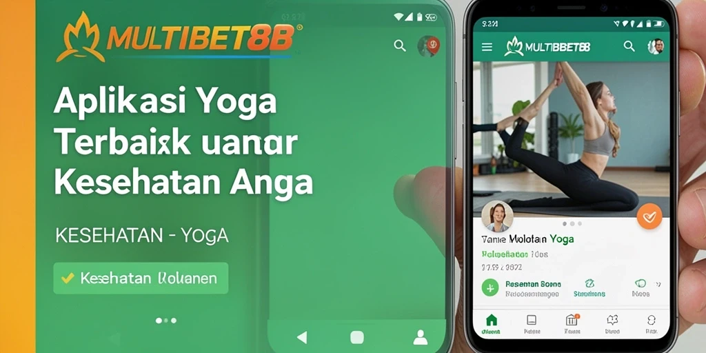 Antarmuka aplikasi MULTIBET88 yang intuitif untuk latihan Yoga.